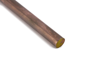Copper Tungsten Rod, .375" Dia x 12"